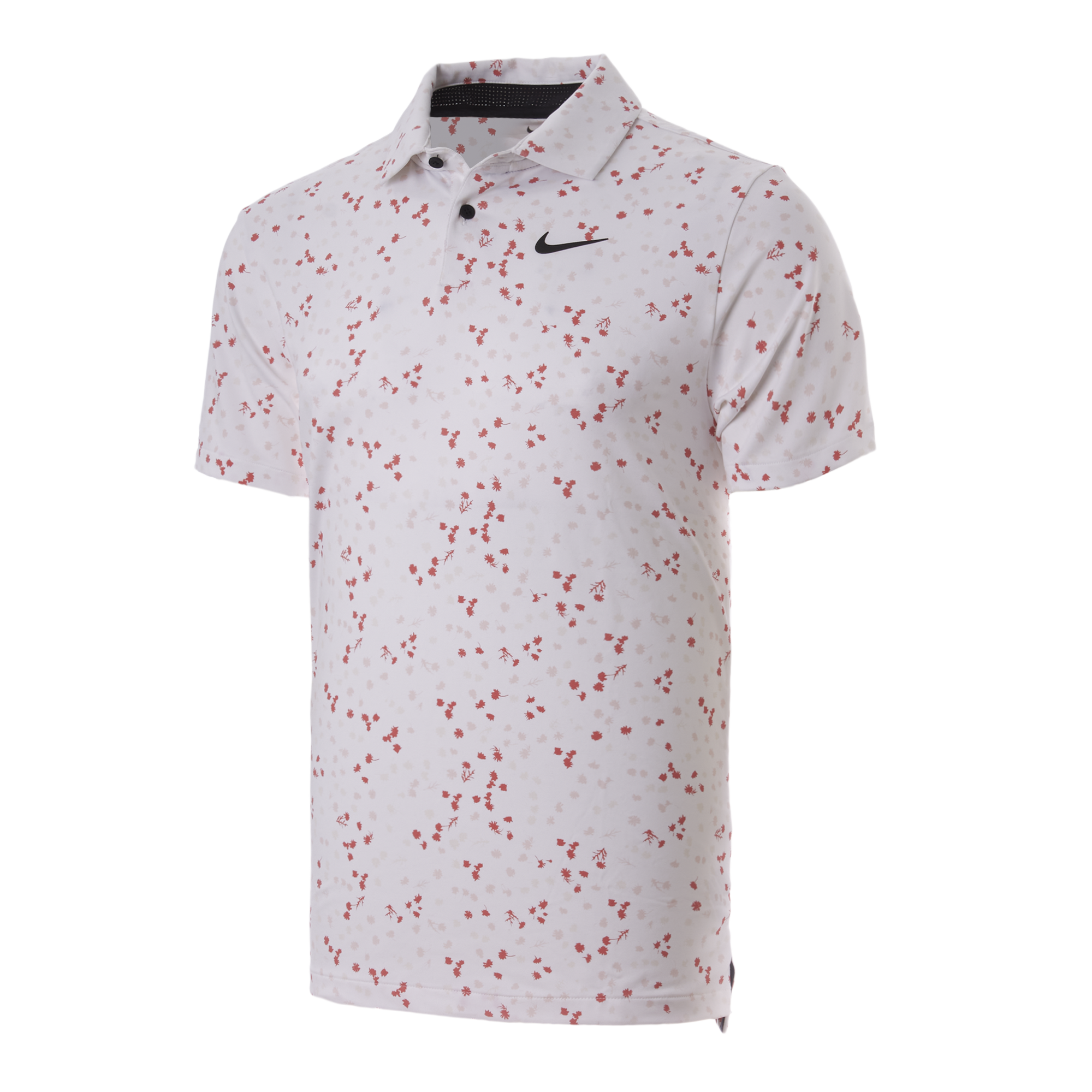 Men's DRI-FIT Tour Micro Floral Short Sleeve Polo | NIKE | Shirts